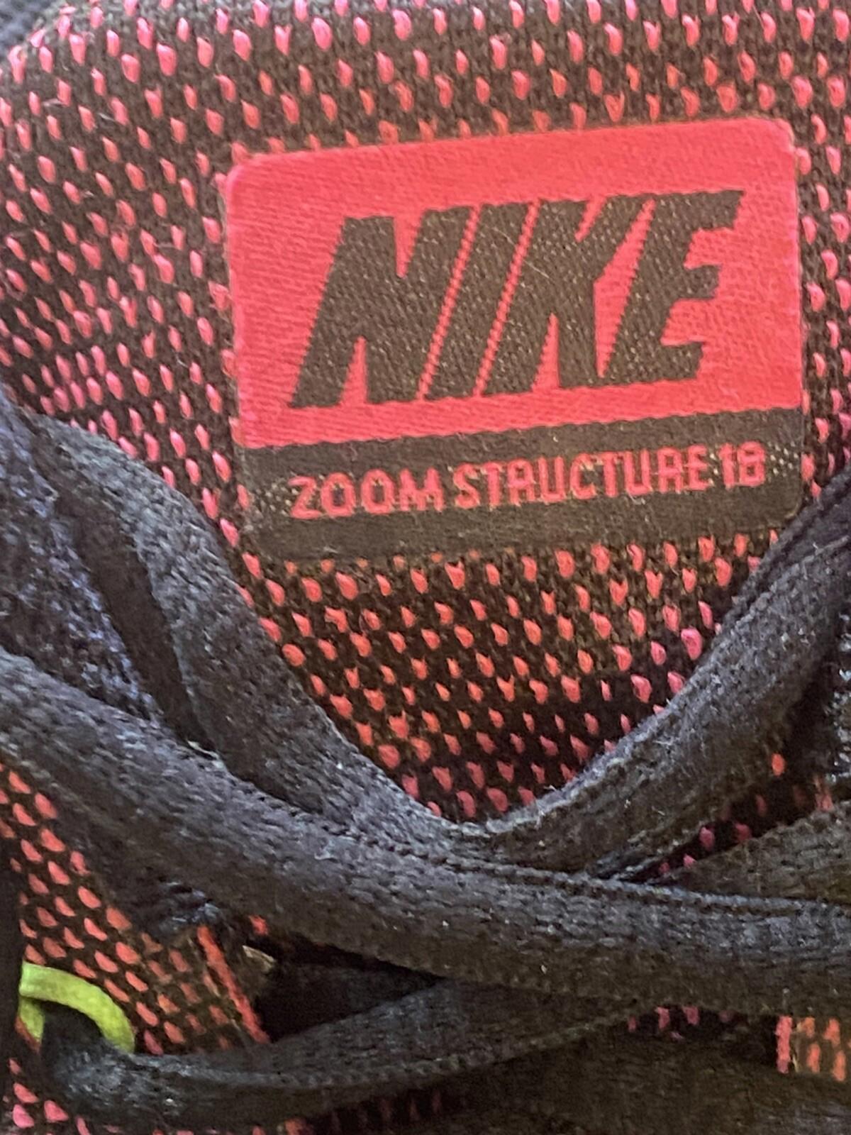 Nike Air Zoom Structure 8 Pink Power Ghost Green Black Volt