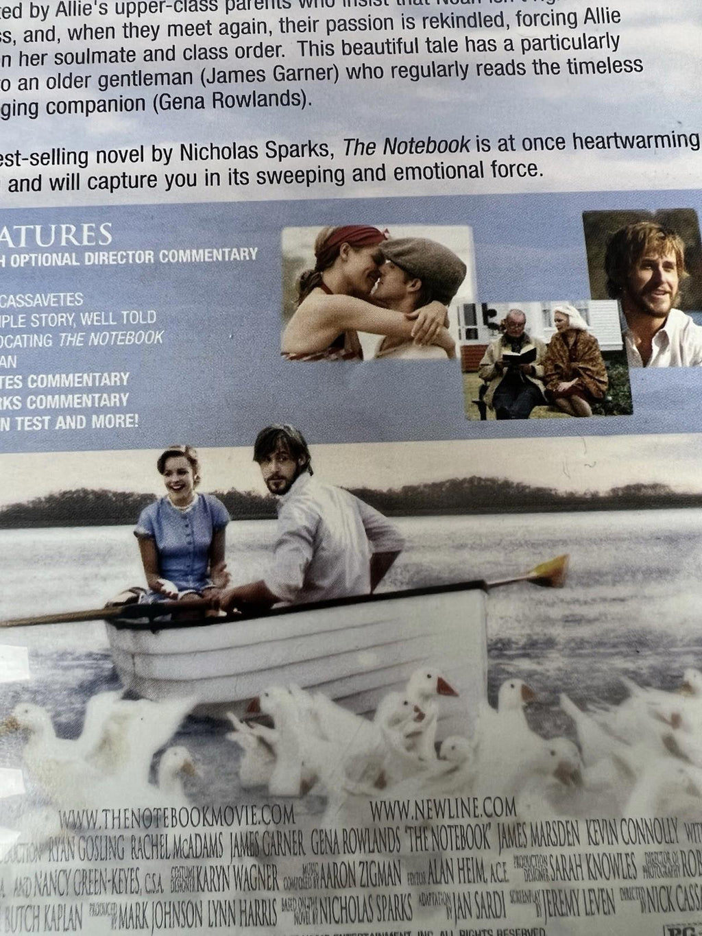 The Notebook (DVD, 2004)