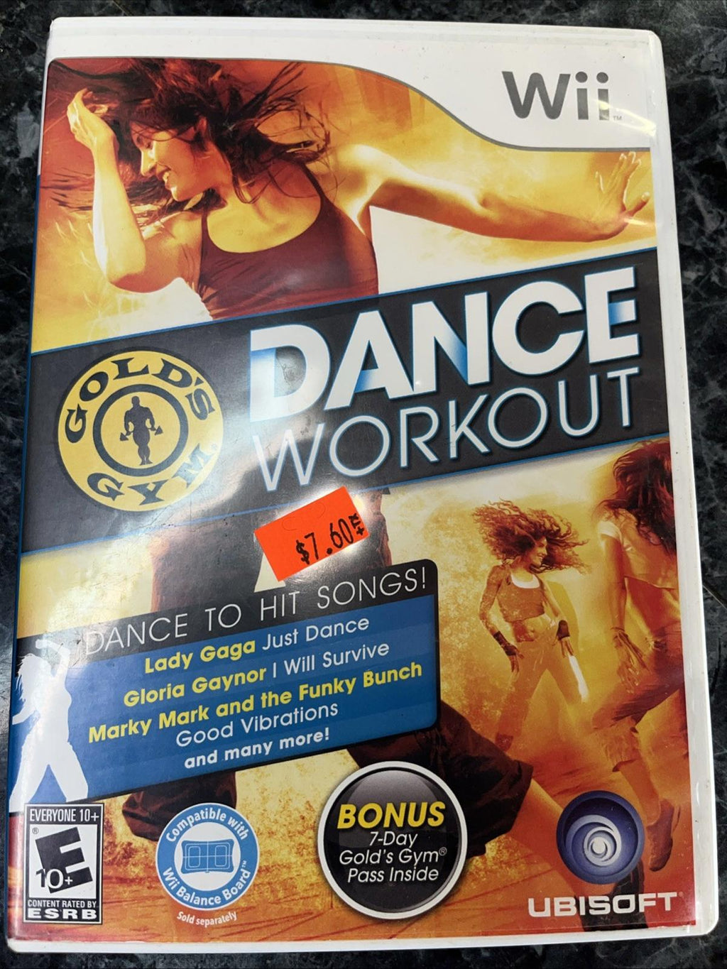 Gold's Gym Dance Workout (Nintendo Wii, 2010) Complete
