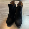 Ankle Boot Bella Marie Kendall 7.5 Suede Black Pumps Booties