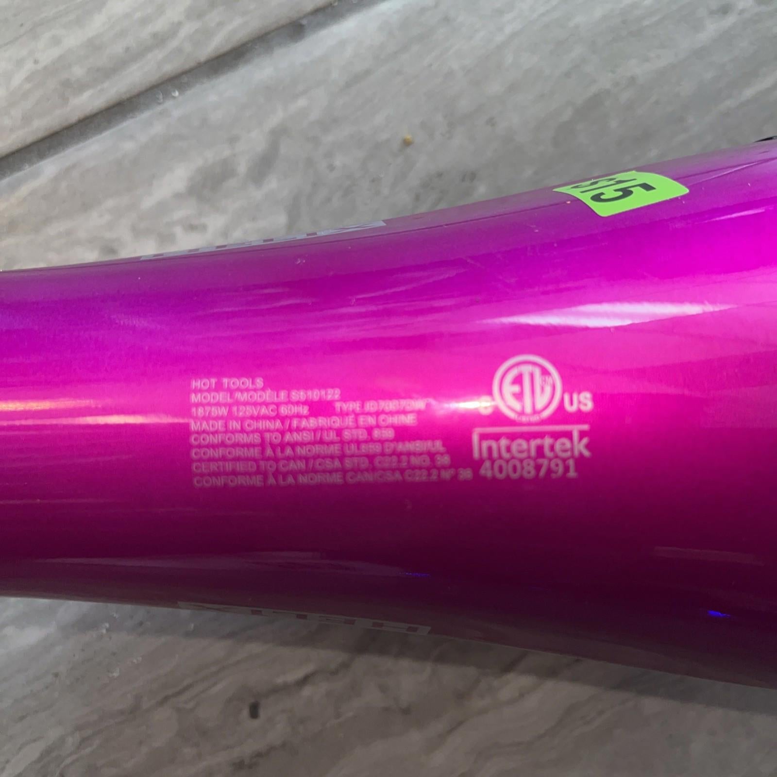 Hot Tools Helix Ceramic Salon Ionic Dryer Lite Model S510122