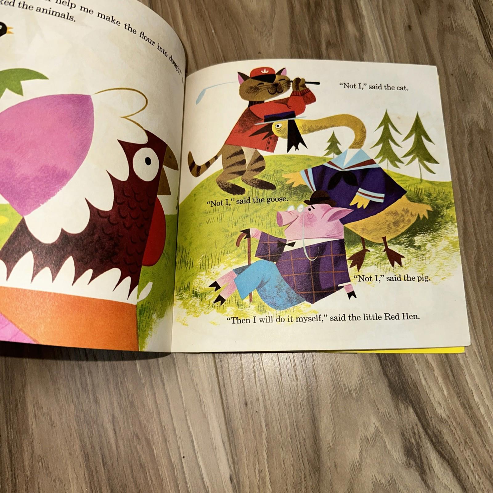 The Little Red Hen Disneyland Record And Book Vinyl New