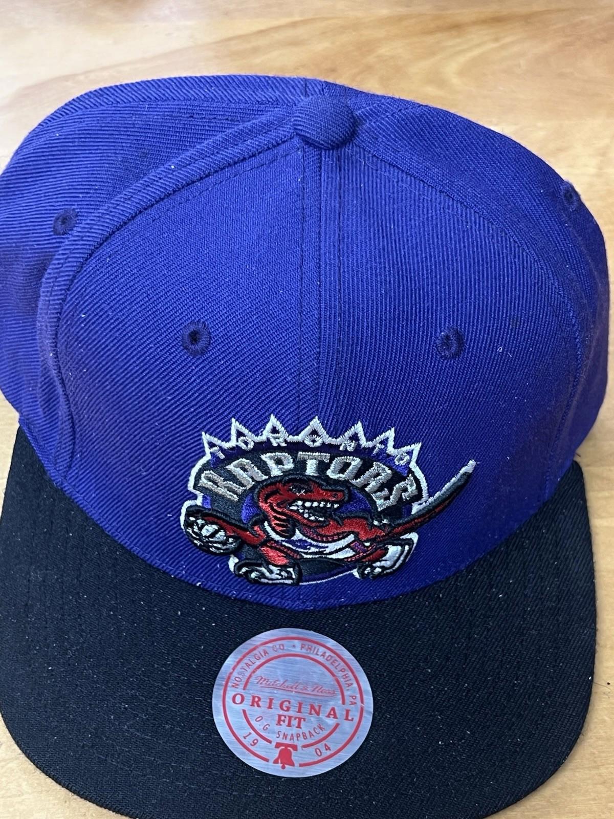 Toronto Raptors Mitchell Ness Purple Team Ground Snapback