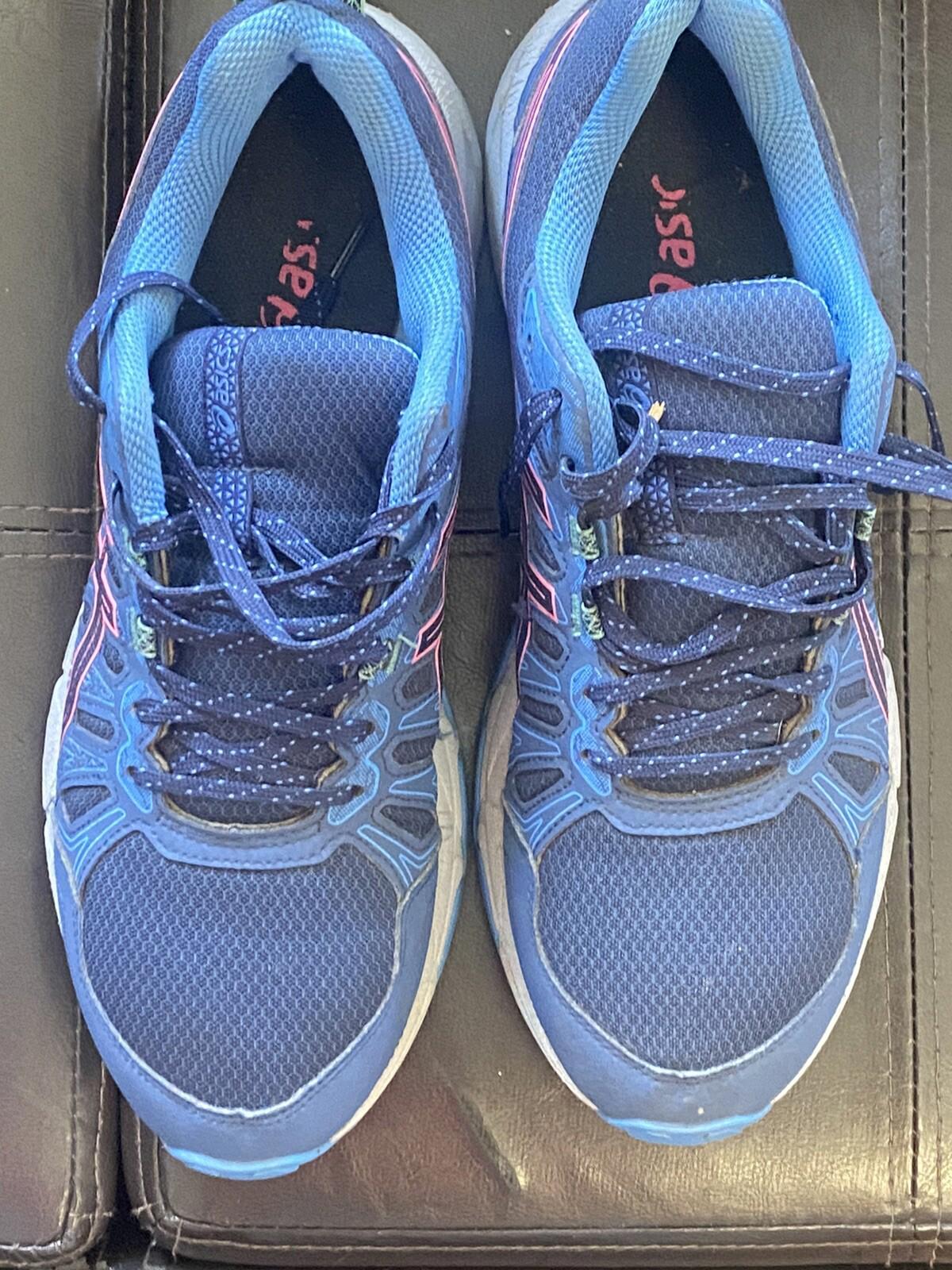 Asics Womens 12  Gel Venture 7 Sneakers 1012A476 Shoes Purpl