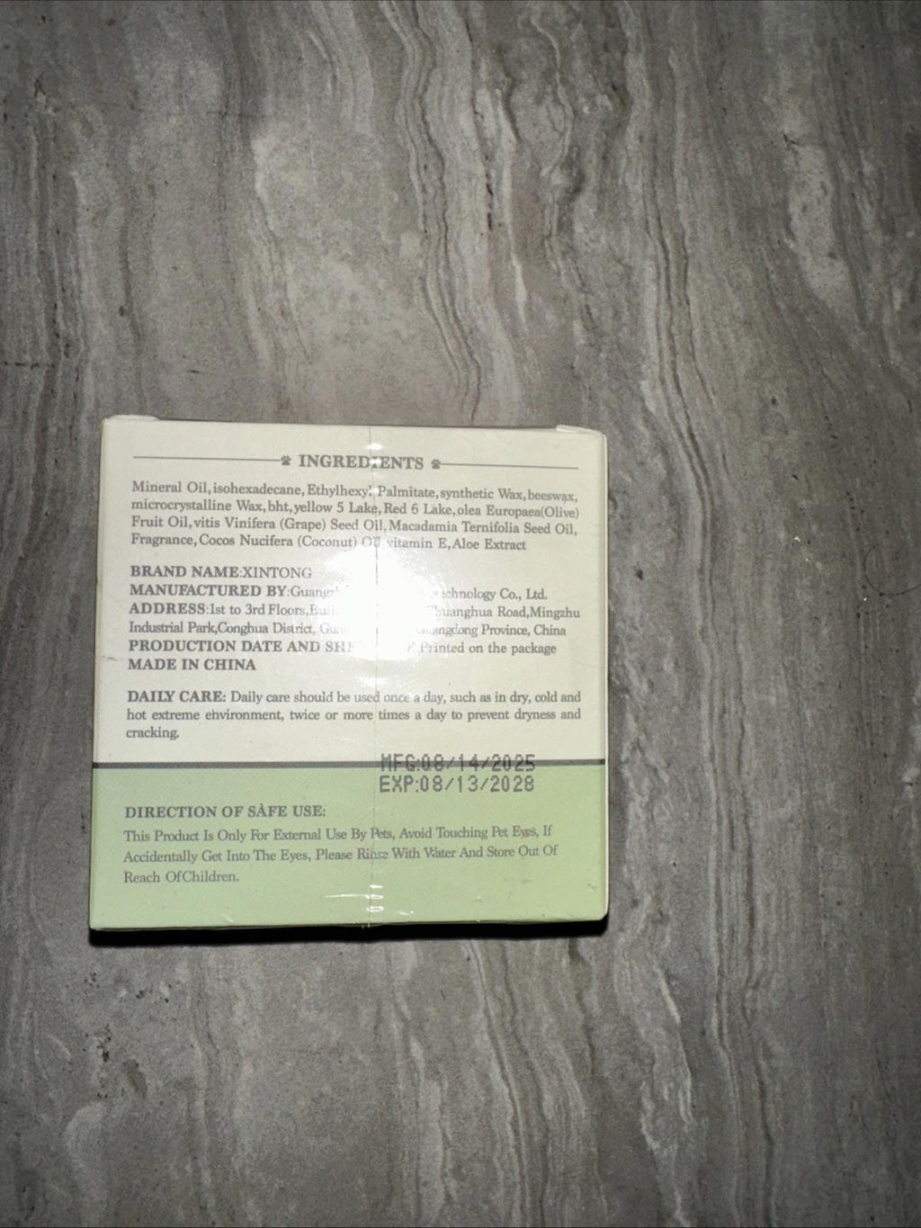 Dog Paw Balm Dogs Moisturize Dry Cracked Paw Nose Protection