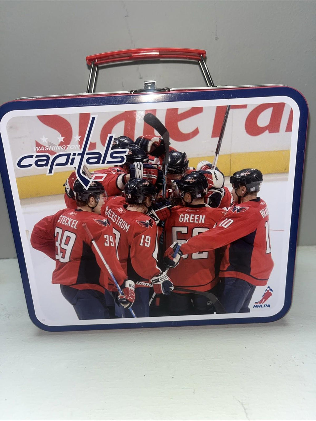 Washington Capitals Tin Lunchbox featuring Alex Ovechkin