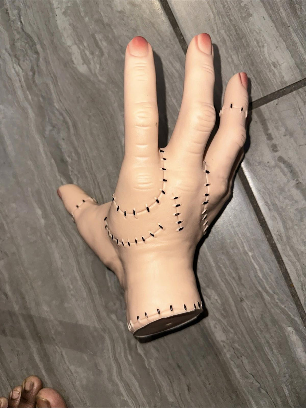 Addams Family Thing Hand Prop Cosplay Scary Life Size