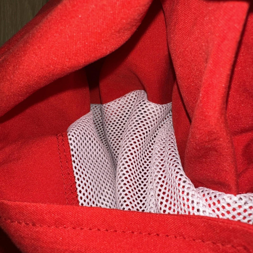 Joe Marlin Red Board Shorts With Mesh Lining Size Large