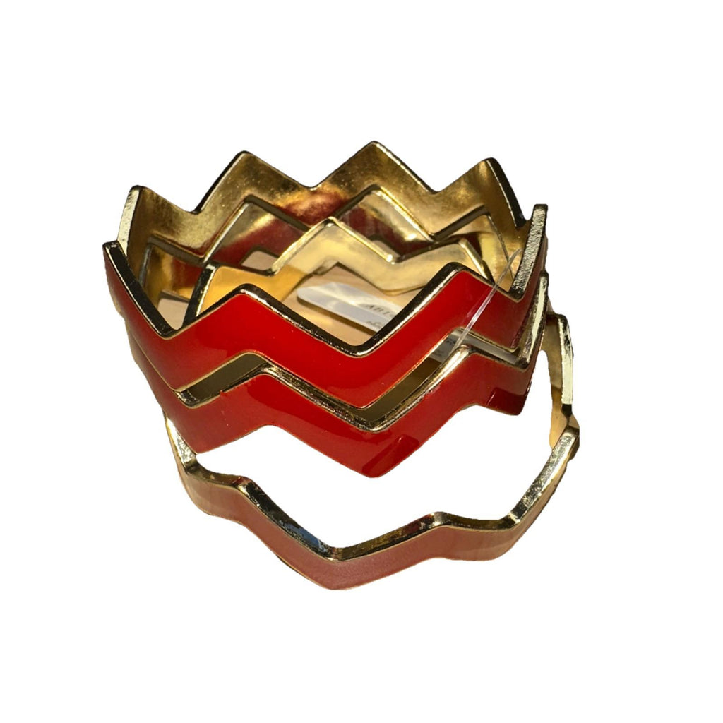Nena Fashion Jewelry Zig Zag Bracelet Bangle New