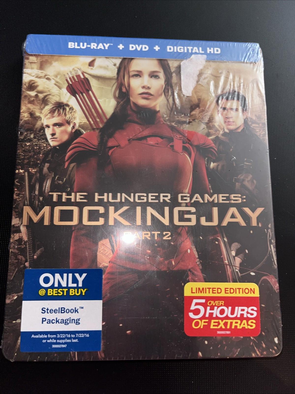 MOCKING JAY PART 2 ~ Steelbook ~  BluRay ~ SEALED!!!