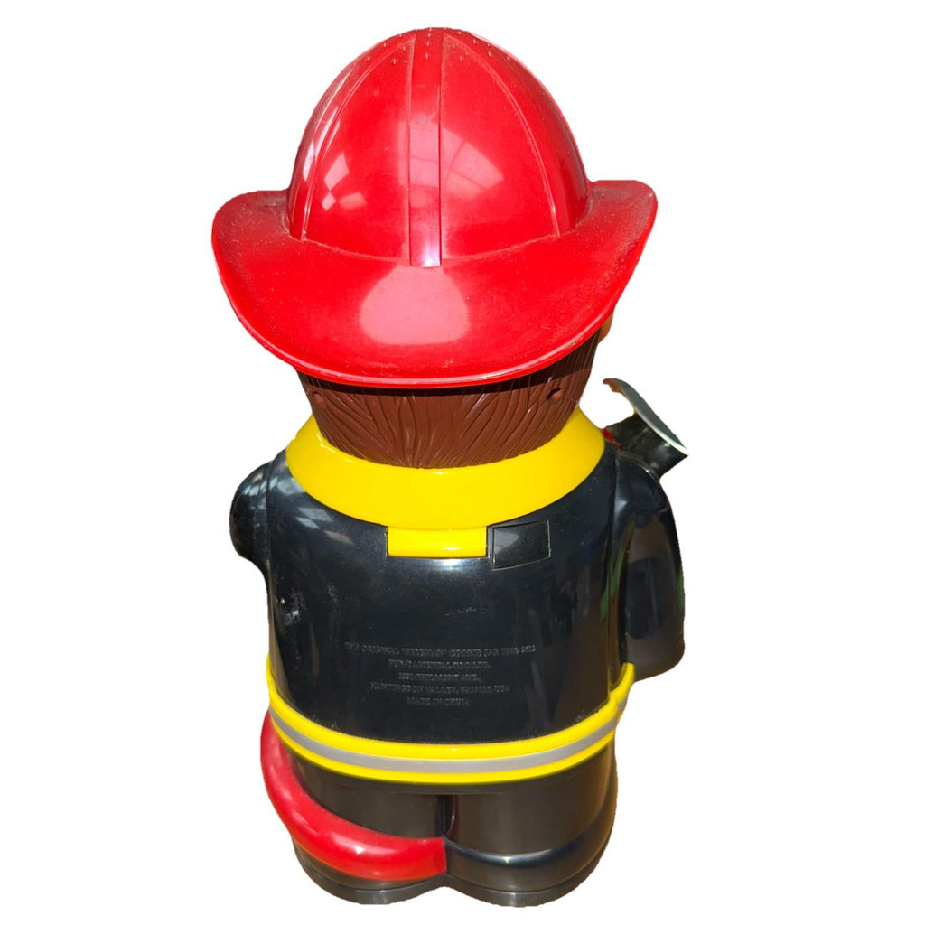 2002 Fun-Damental 11” Fireman Cookie Jar Talks
