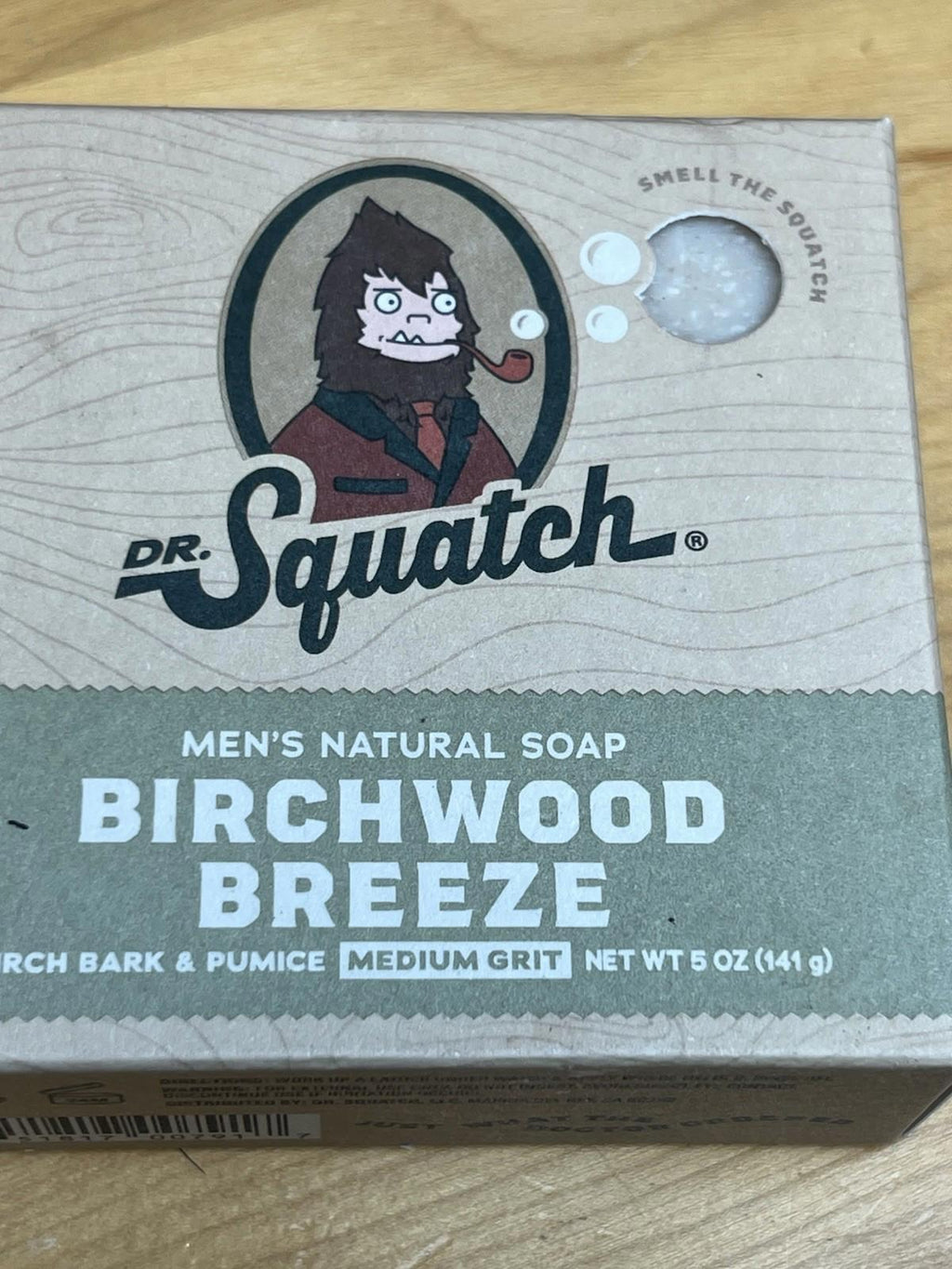 Dr. Squatch Birchwood Breeze All Natural Soap Men Medium