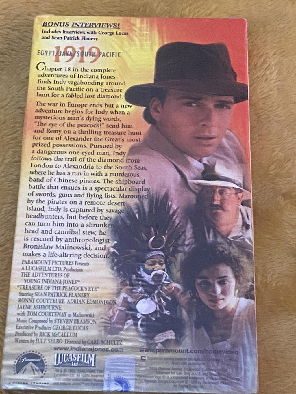 Adventures of Young Indiana Jones Treasure of The Peacock