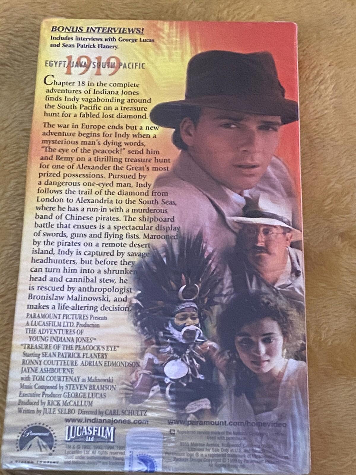 Adventures of Young Indiana Jones Treasure of The Peacock