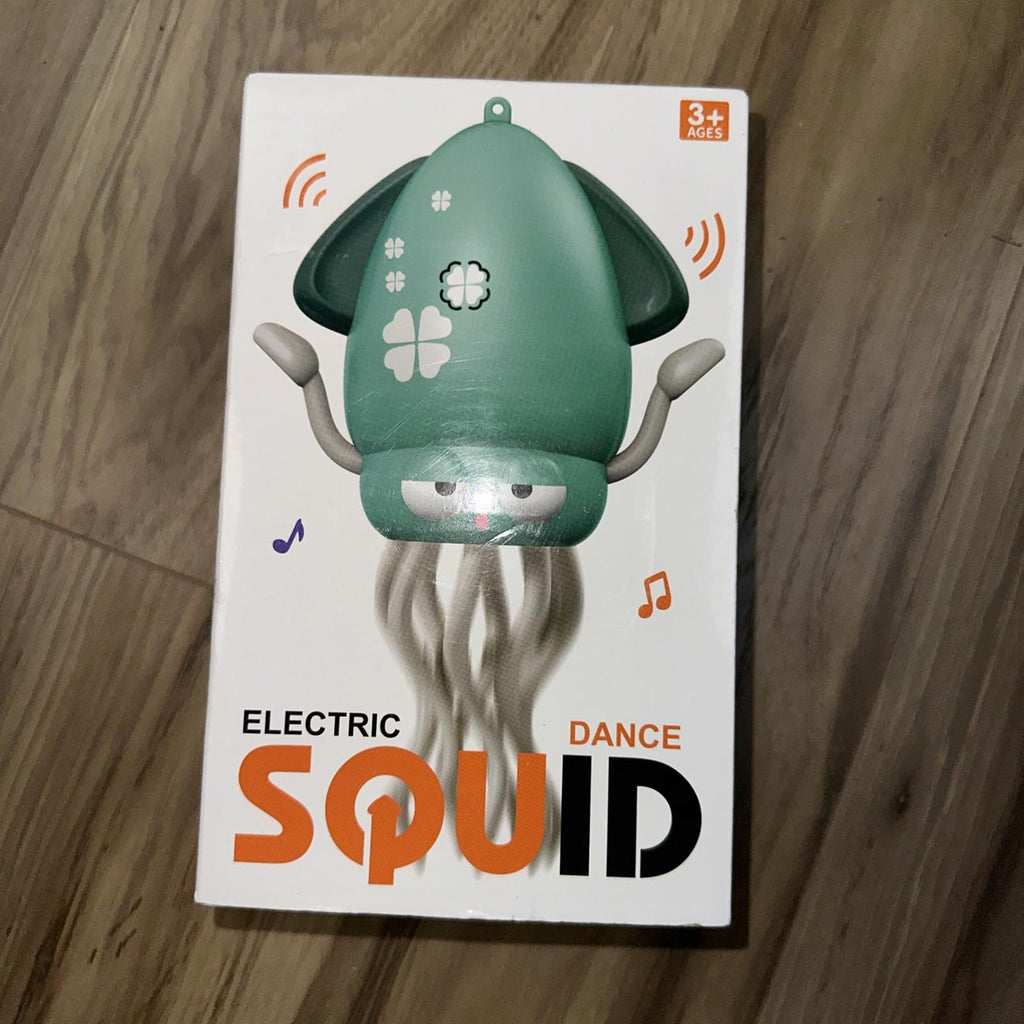 Dancing Squid Tummy Time Toys, Crawling Toys, Wiggling