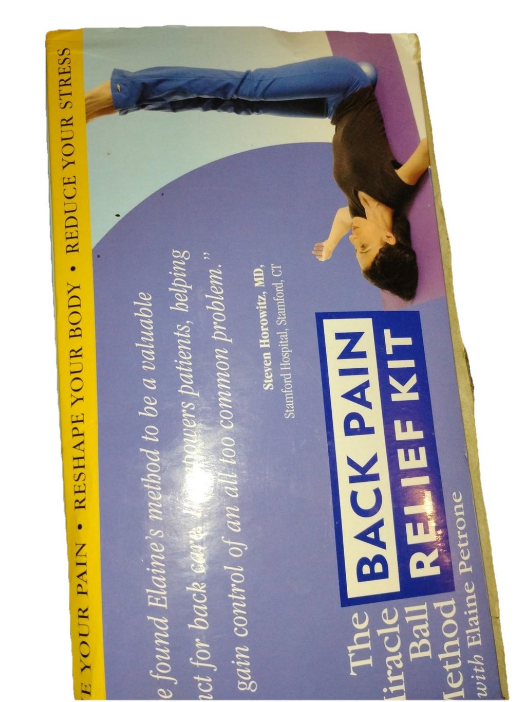 The Miracle Ball Method, Back Pain Relief Kit Elaine Petrone