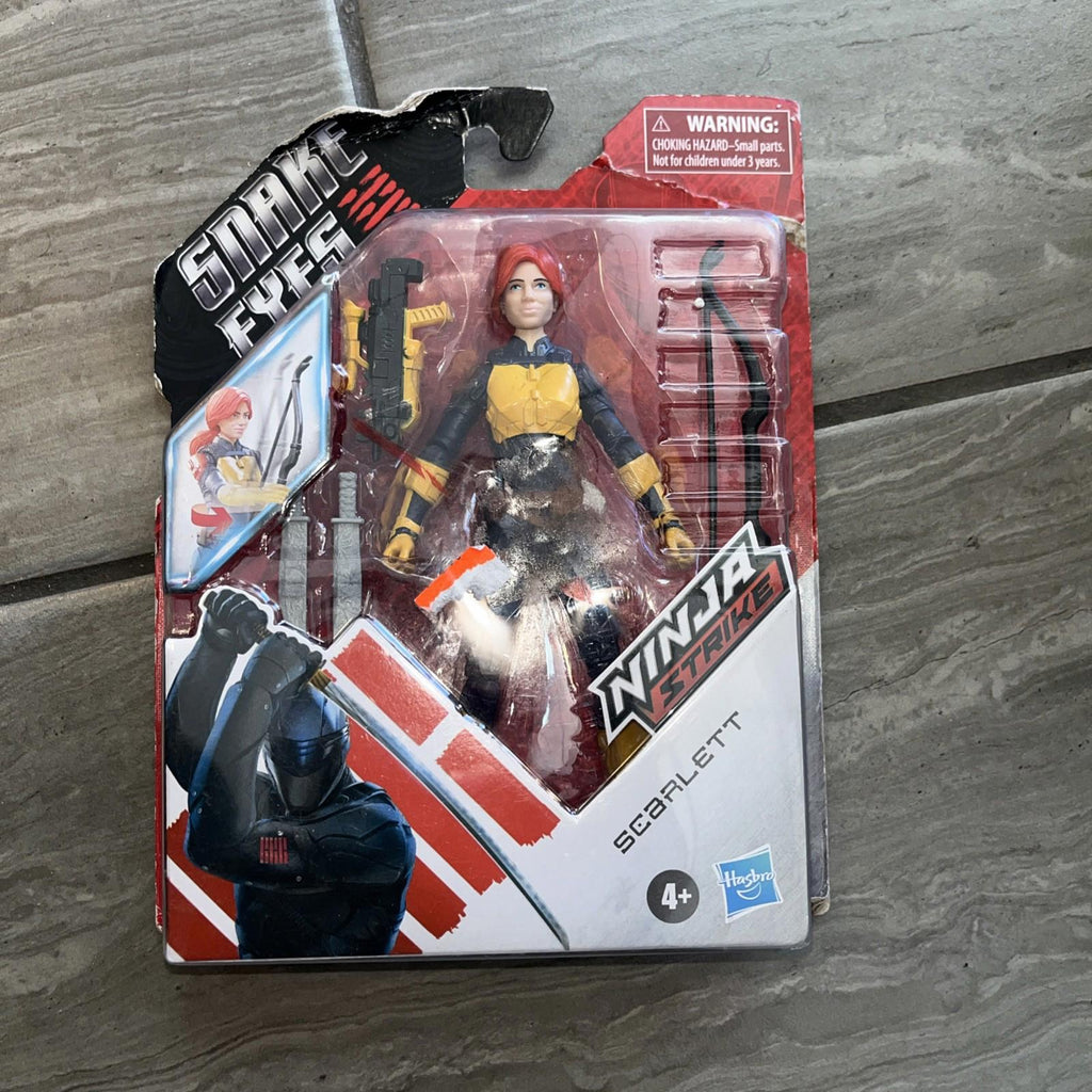 Scarlett G.I. Joe Origins Snake Eyes Movie 6 Action Hasbro