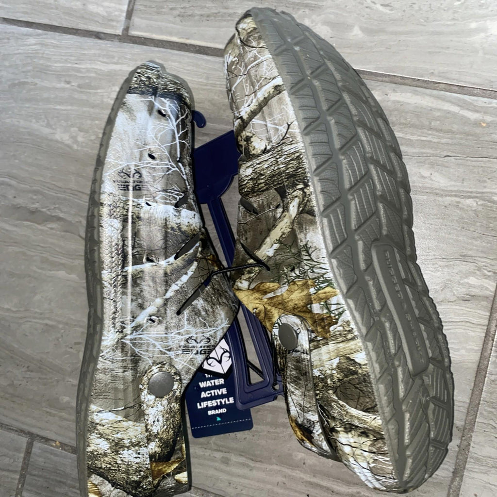 Rugged Shark REALTREE Edge  Boy's EVA Clog - Size: 6 - NEW