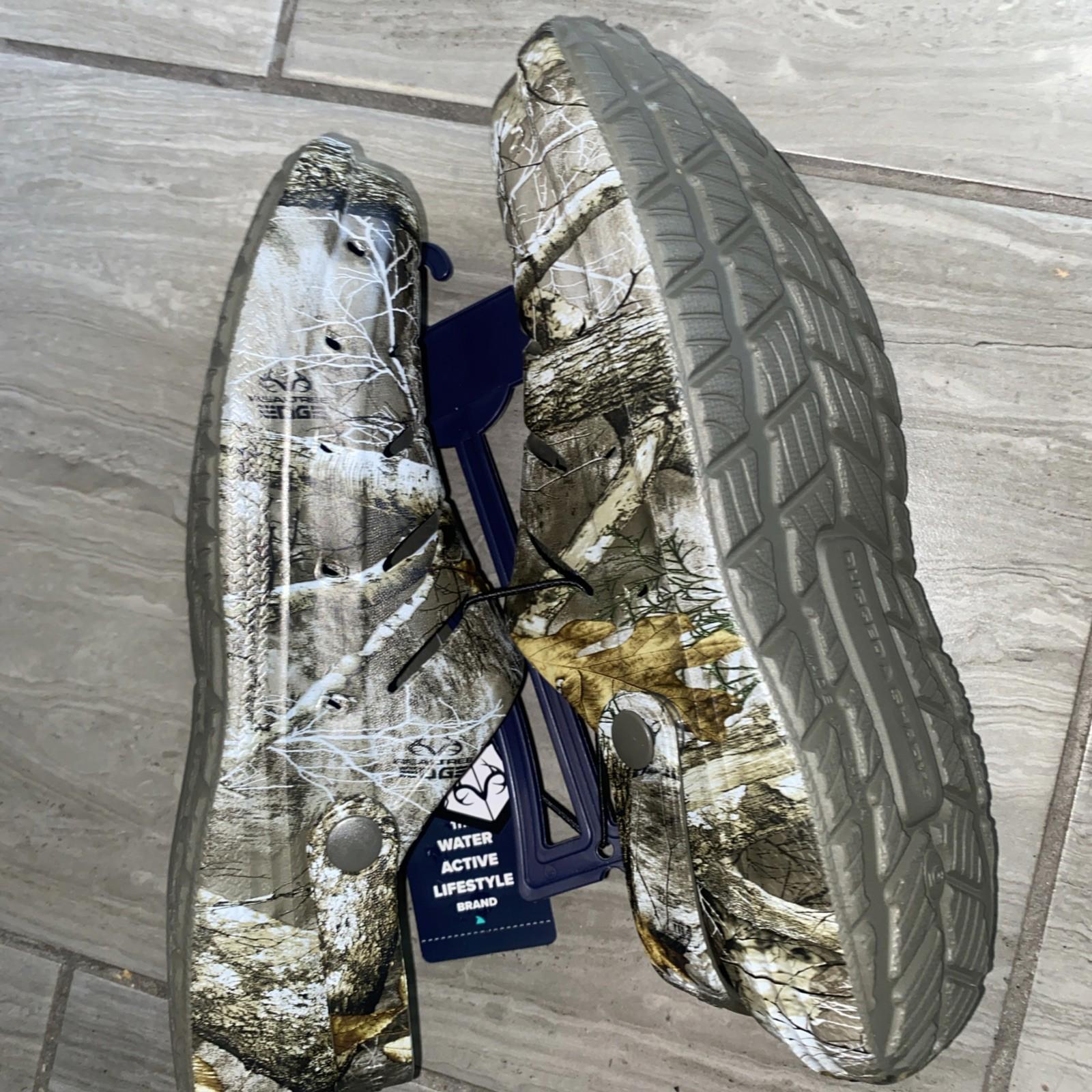 Rugged Shark REALTREE Edge  Boy's EVA Clog - Size: 6 - NEW