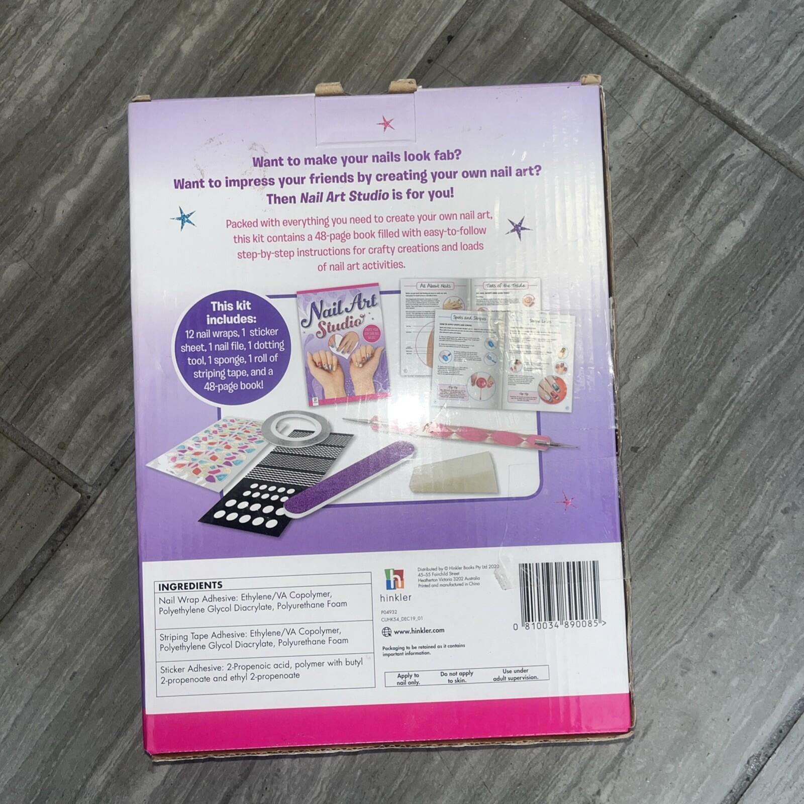 Hinkler Nail Art Studio For Girls DIY Nails