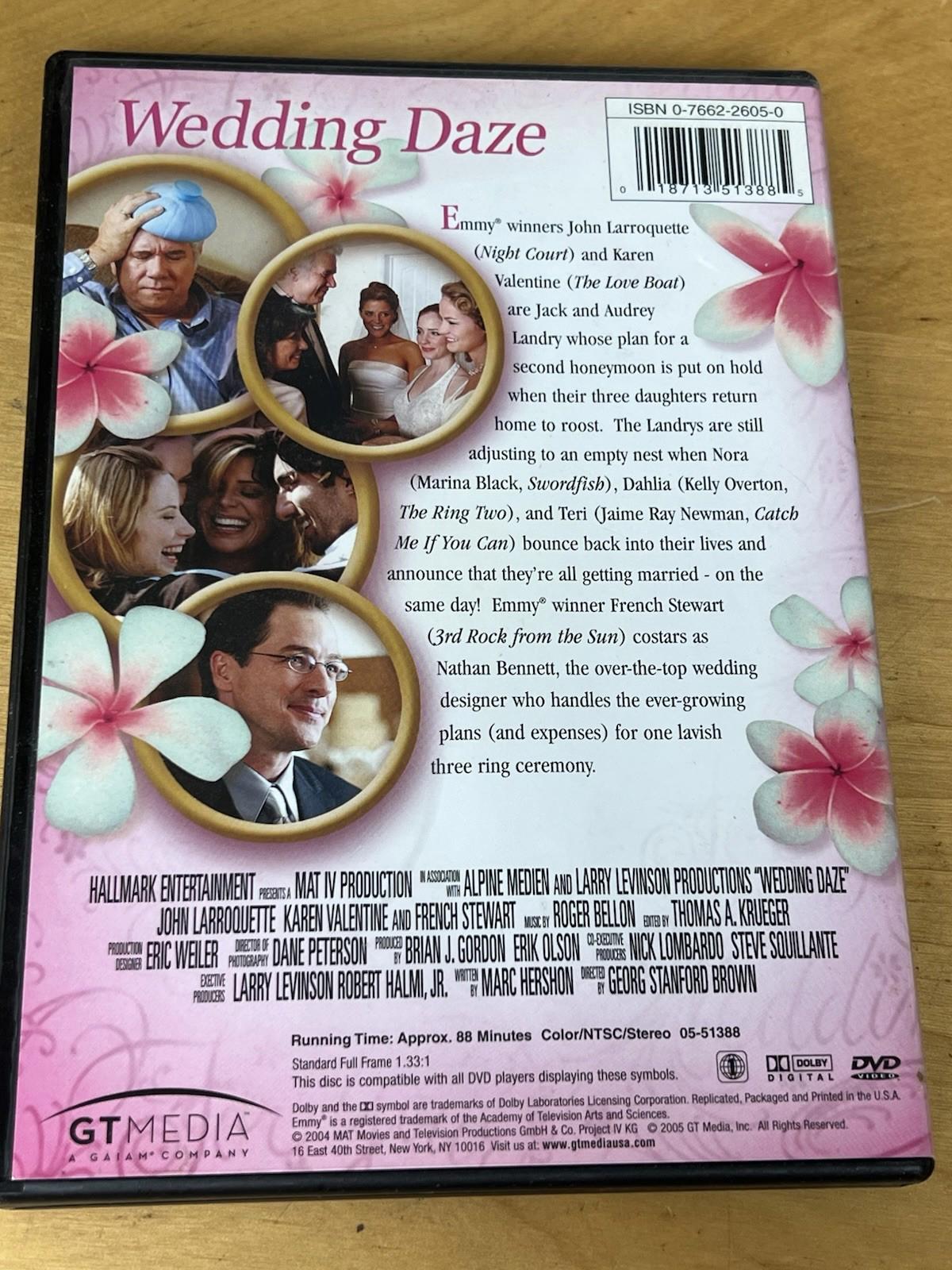 Wedding Daze (DVD, 2004)