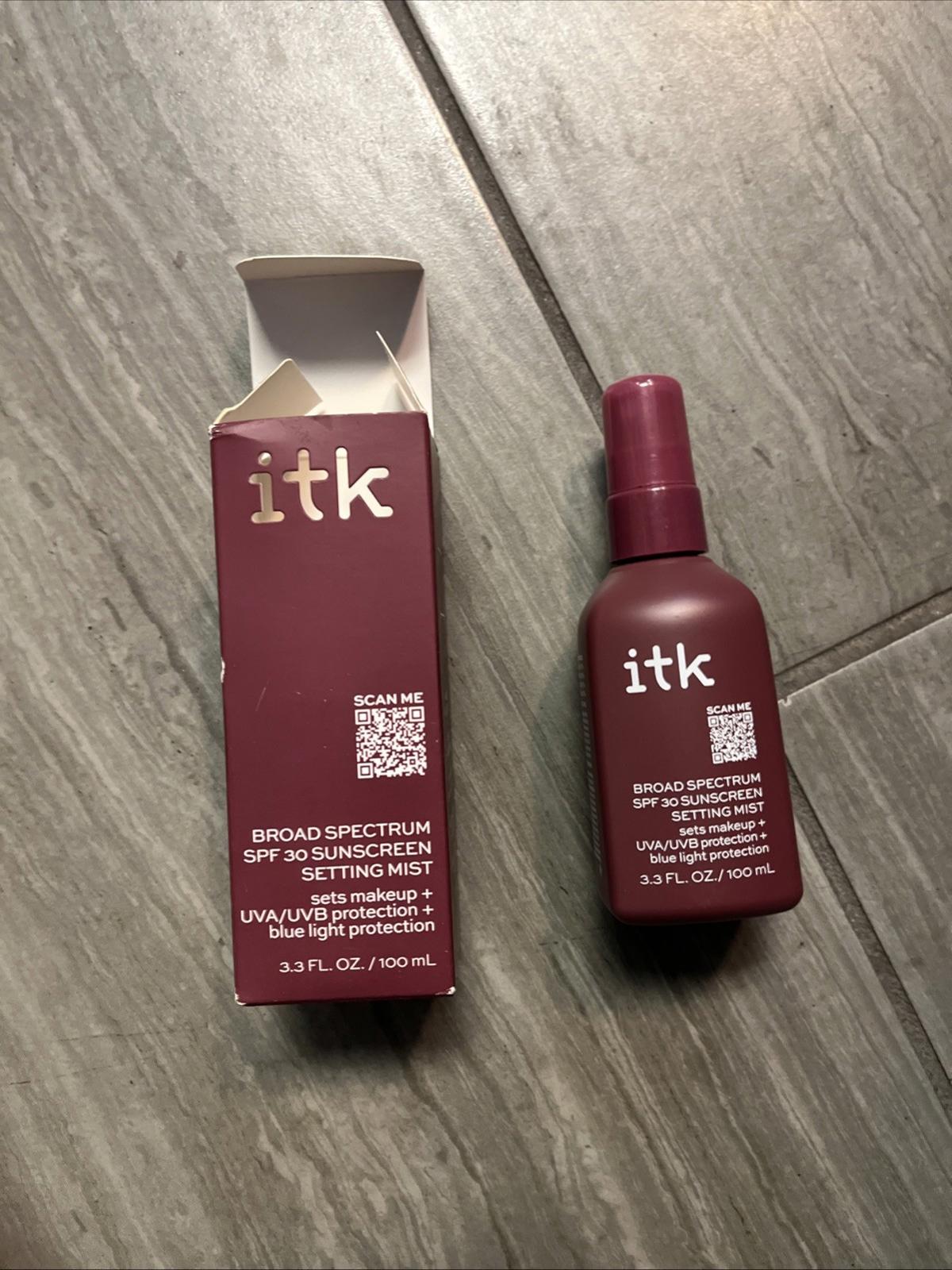 ITK IN THE KNOW Broad Spectrum SPF 30 Sunscreen Setting