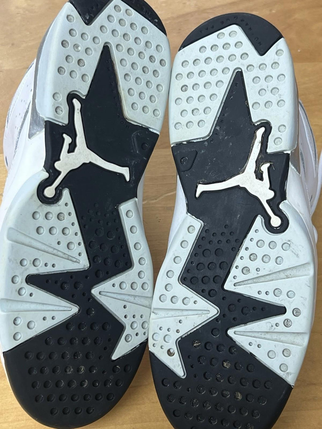 Nike Jordan Flight Club 91 "White Metallic Silver" Size 2.5y