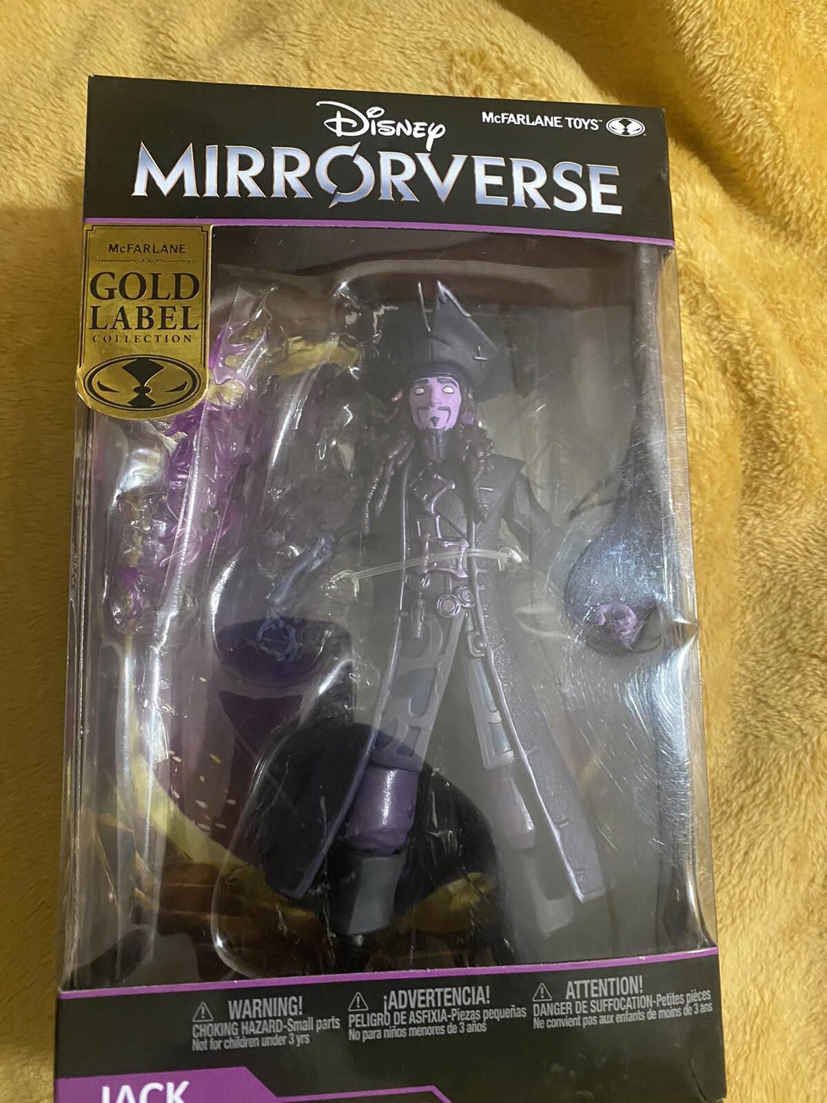 McFarlane Figure 7" Disney Mirror Jack Sparrow Fractured New
