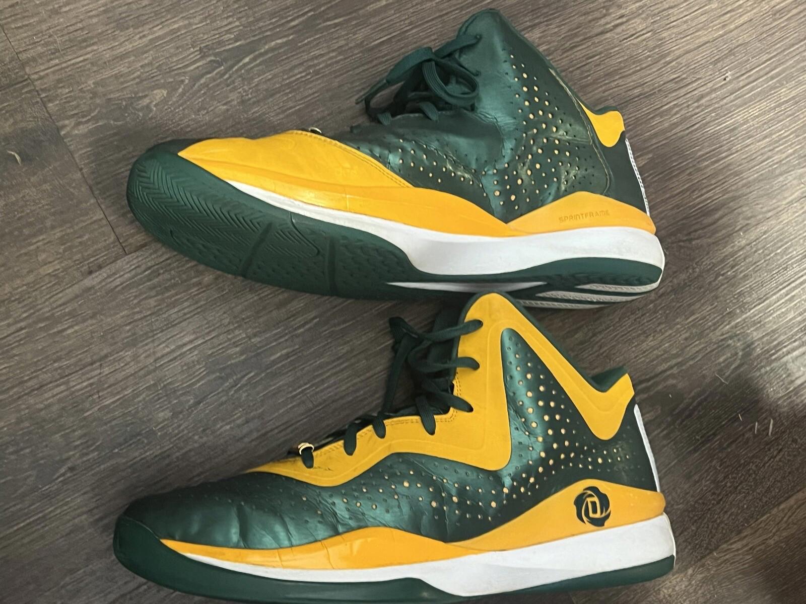 Adidas Derrick Rose III -773 Men 13 Basketball Shoes C76582