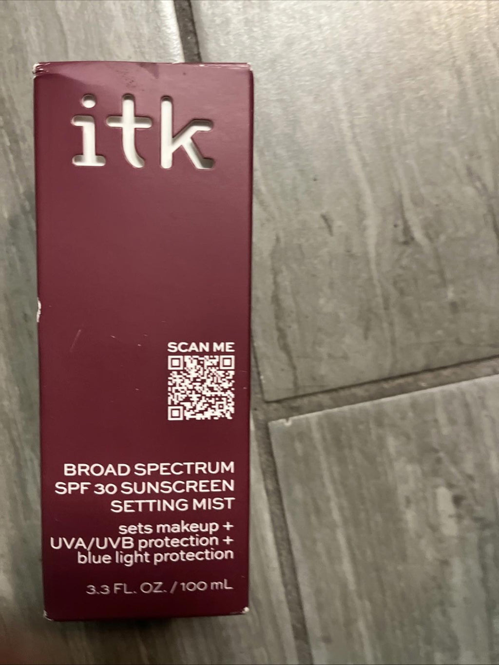 ITK IN THE KNOW Broad Spectrum SPF 30 Sunscreen Setting