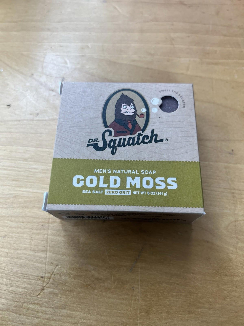 Dr. Squatch Gold Moss Bar Soap