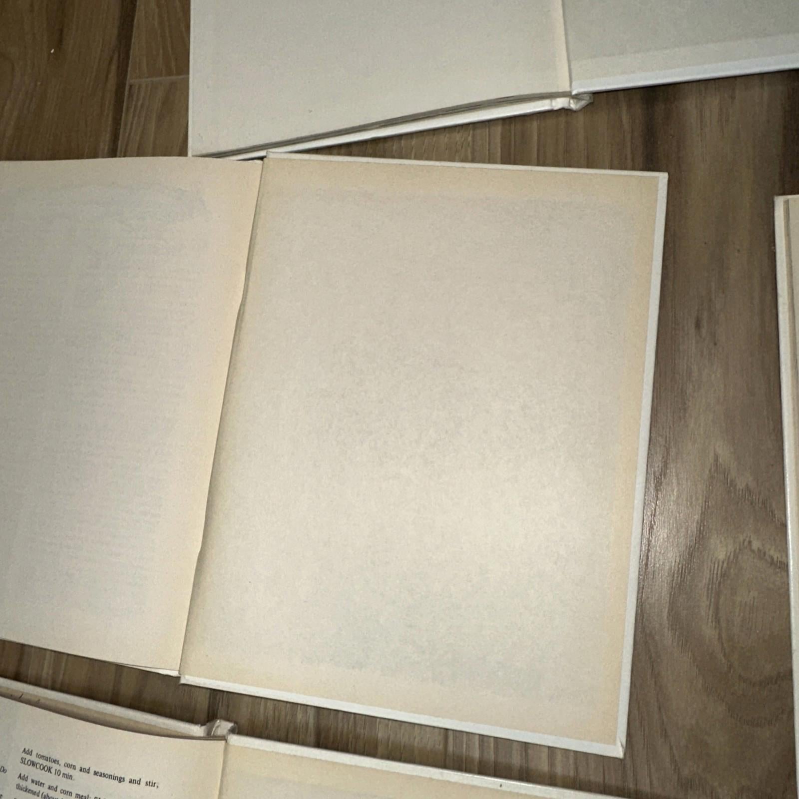 Home Cooking Library by Banner Press 1978 Lot of 9 Books vtg