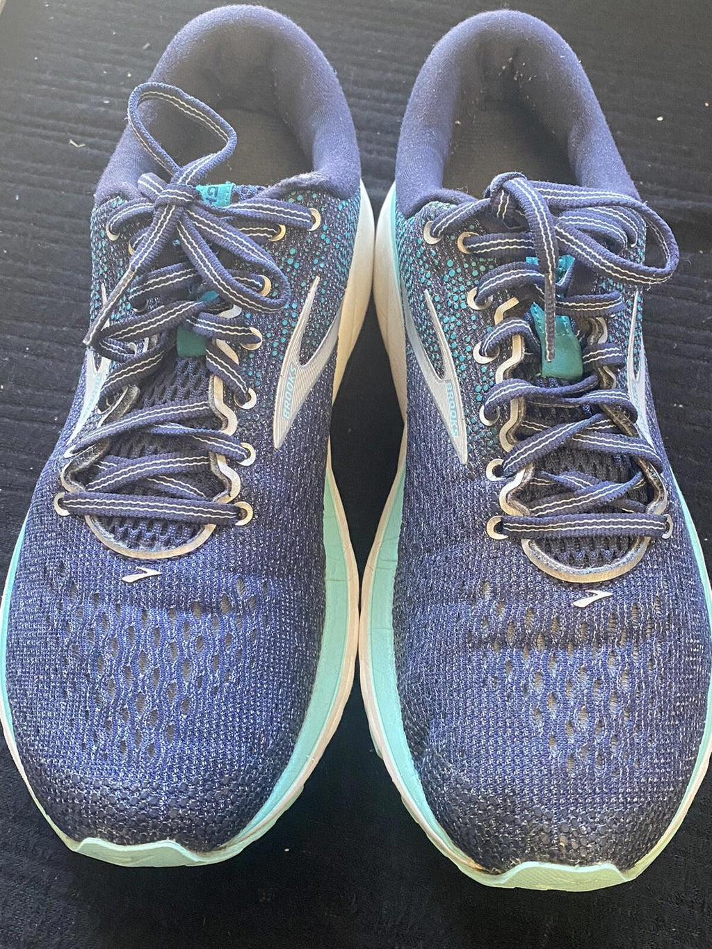Brooks Ghost 11 Womens Size 10B Shoe Running Blue No Insoles