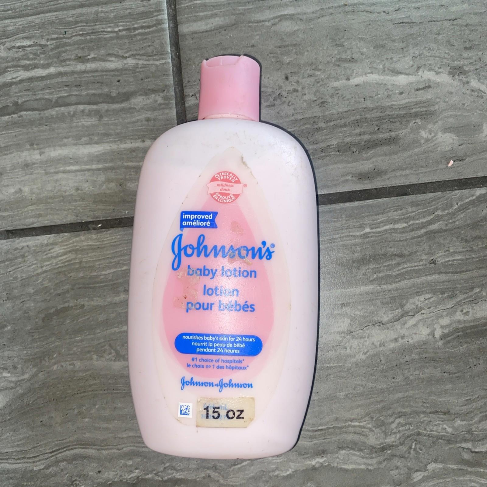 Johnson's Baby Lotion Pink Bottle 15 oz Discontinued NEW