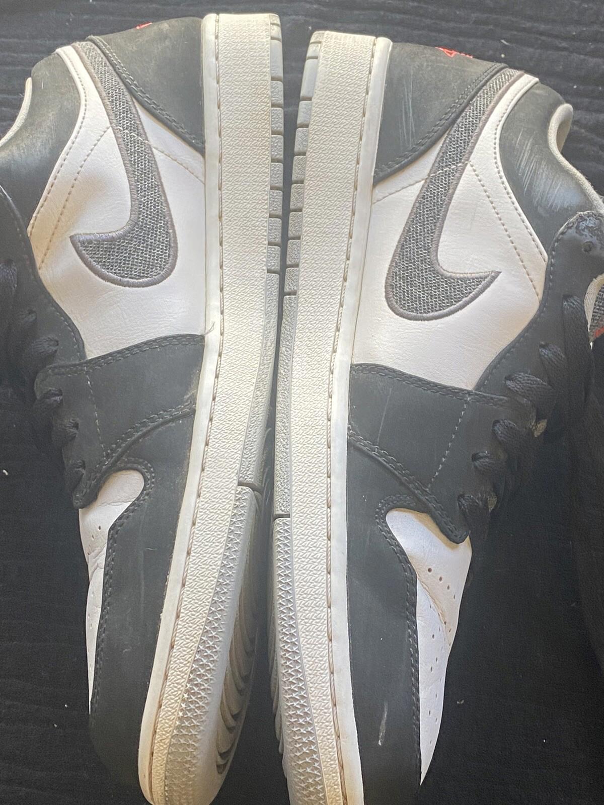 Size 12- Jordan 1 Retro Low Black Infrared