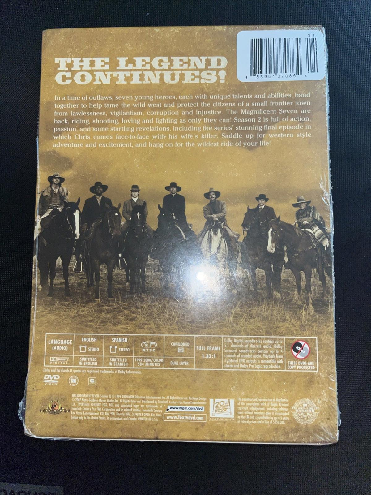 Magnificent Seven 7 2nd Second Season 2 Two DVD 3-Disc Set