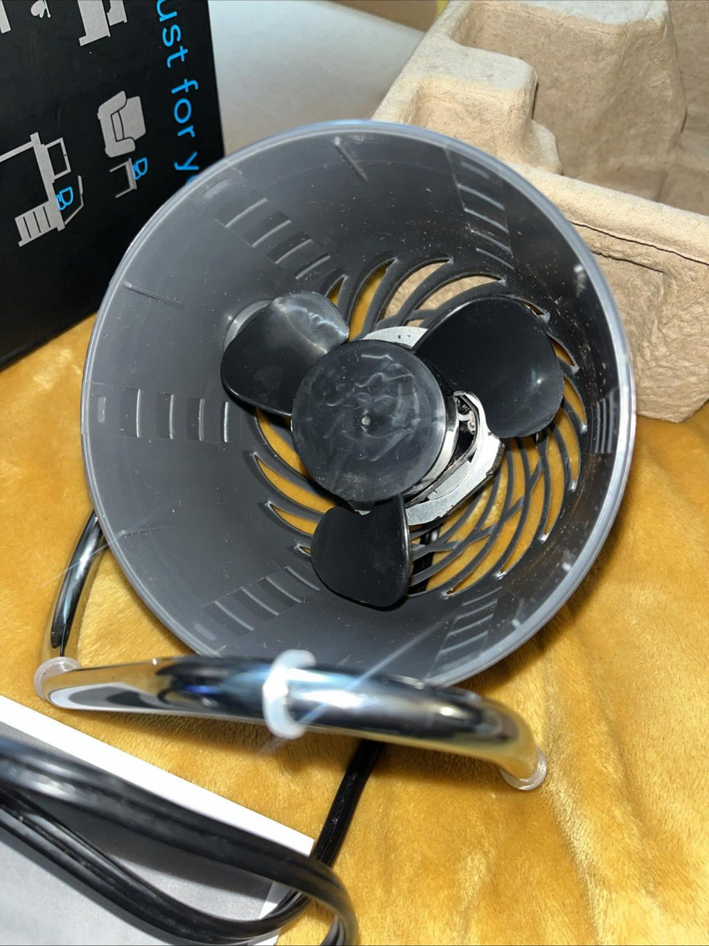 Vornado Pivot 4" Personal Air Circulator Fan Gray CR1028185