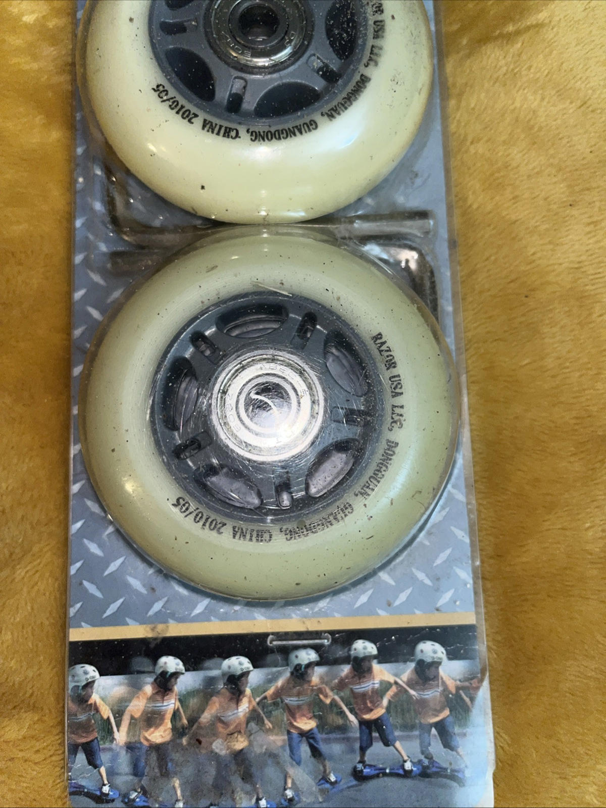 Razor RipStik Caster Board Replacement Wheel Set Gray 76mm