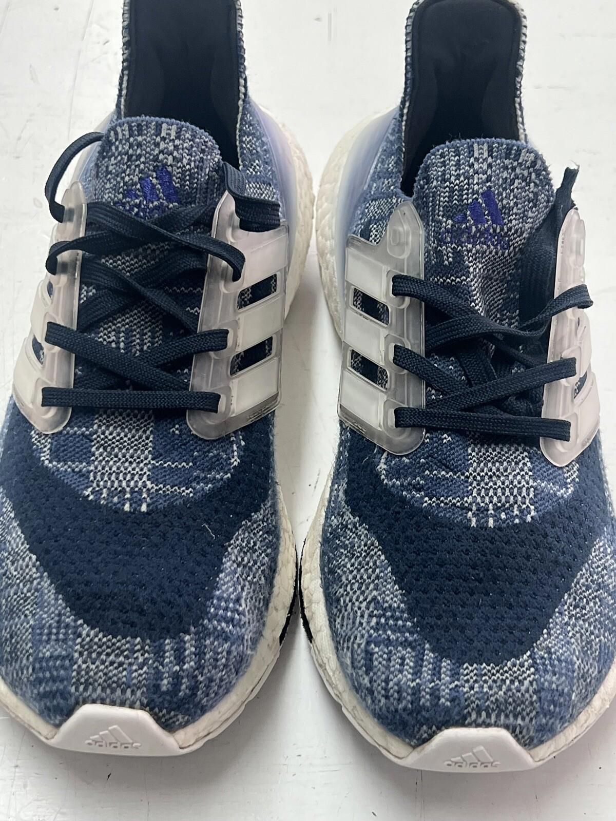 Adidas Ultraboost 21 Running Shoe Prim Blue FZ3084 M:6.5 W 5