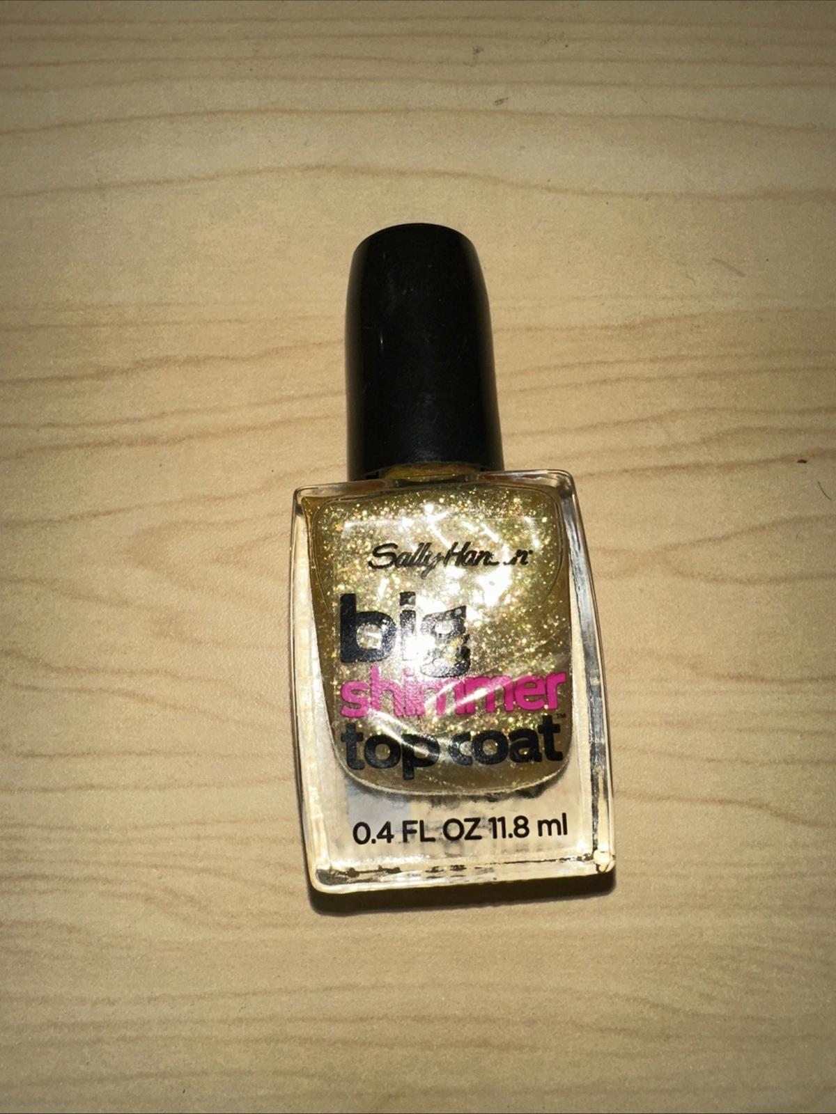 Sally Hansen Big Top Coat Shimmer #110 TWINKLE SNOWS