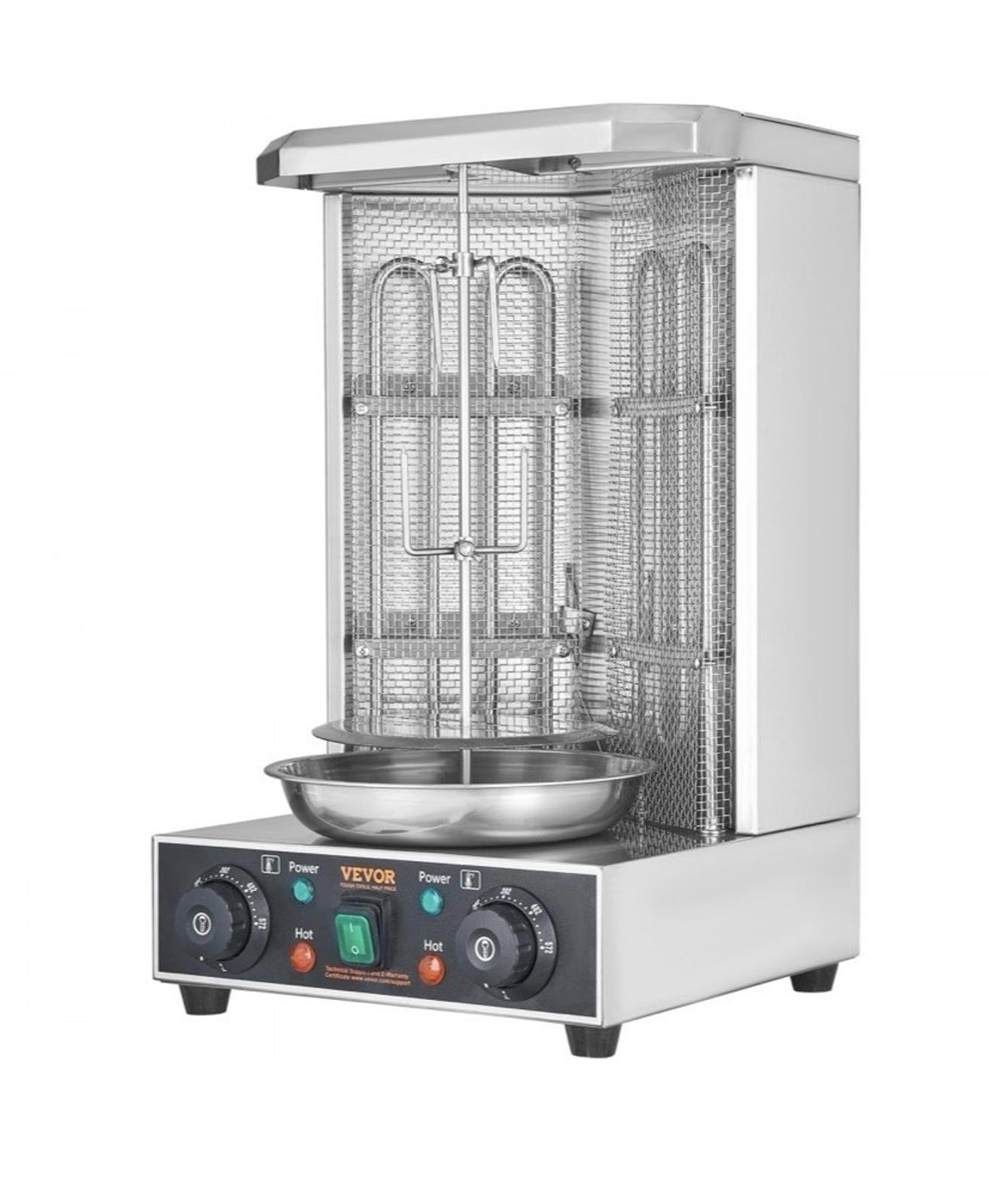 VEVOR Stainless Steel Shawarma Machine Vertical Rotisserie
