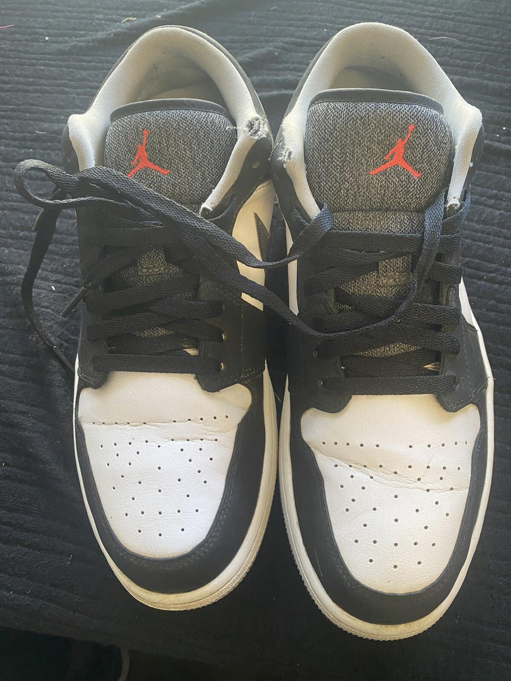 Size 12- Jordan 1 Retro Low Black Infrared
