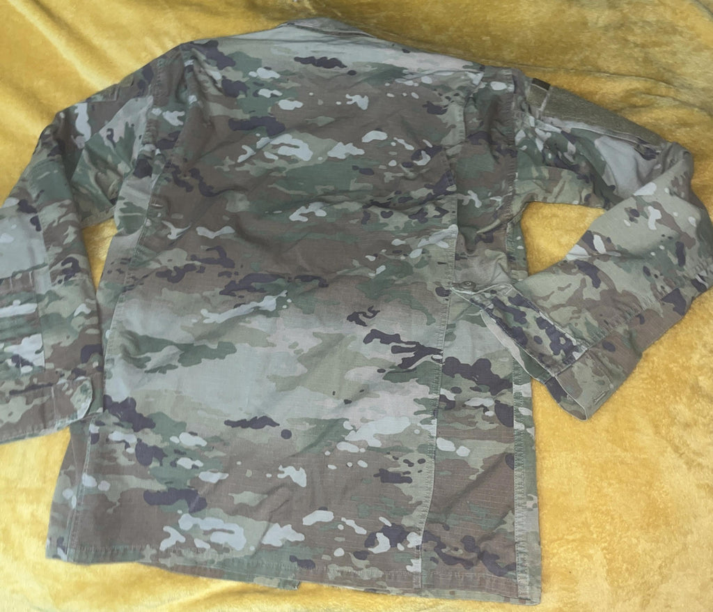 US Army Jacket Large X Long Green Camo Combat Airsoft Gear