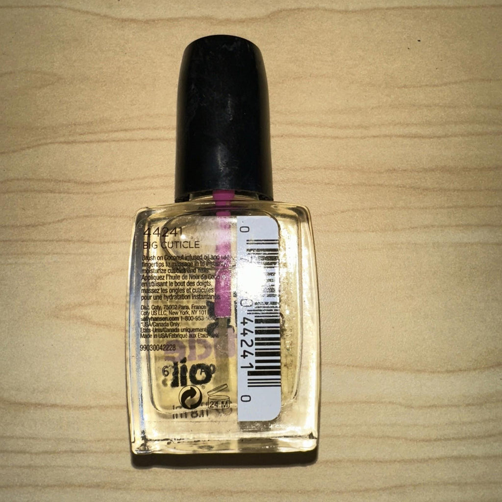 Two Sally Hansen Big Cuticle Oil 0.4oz Strengthen, Nourish