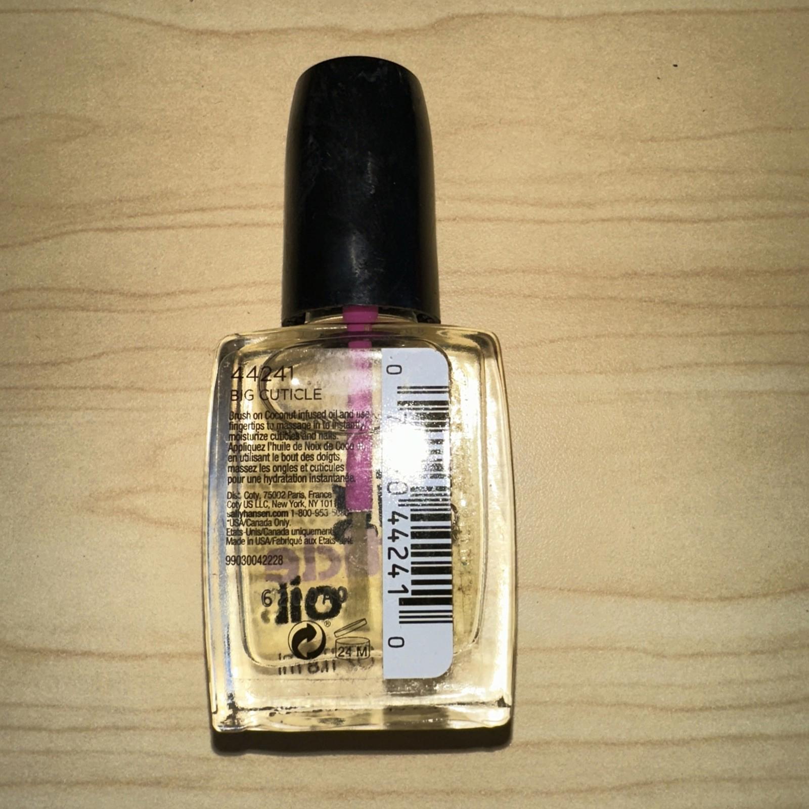 Two Sally Hansen Big Cuticle Oil 0.4oz Strengthen, Nourish
