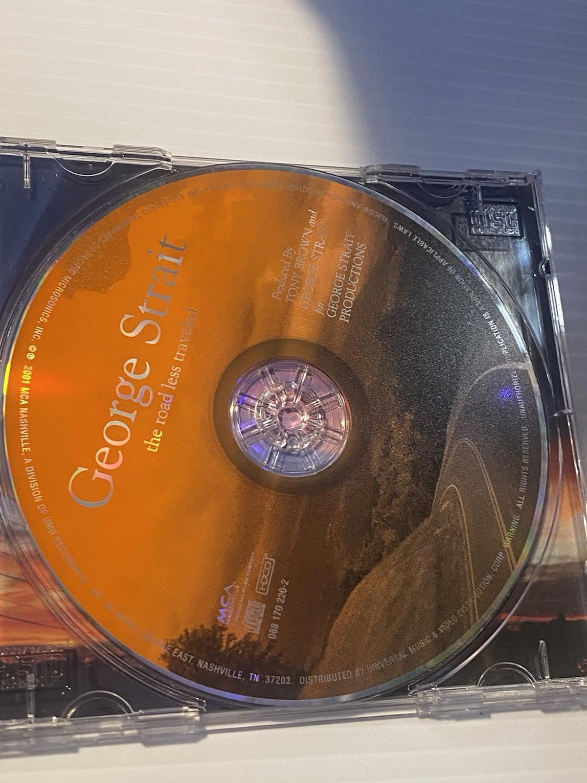 The Road Less Traveled Music CD George Strait MCA Nashville