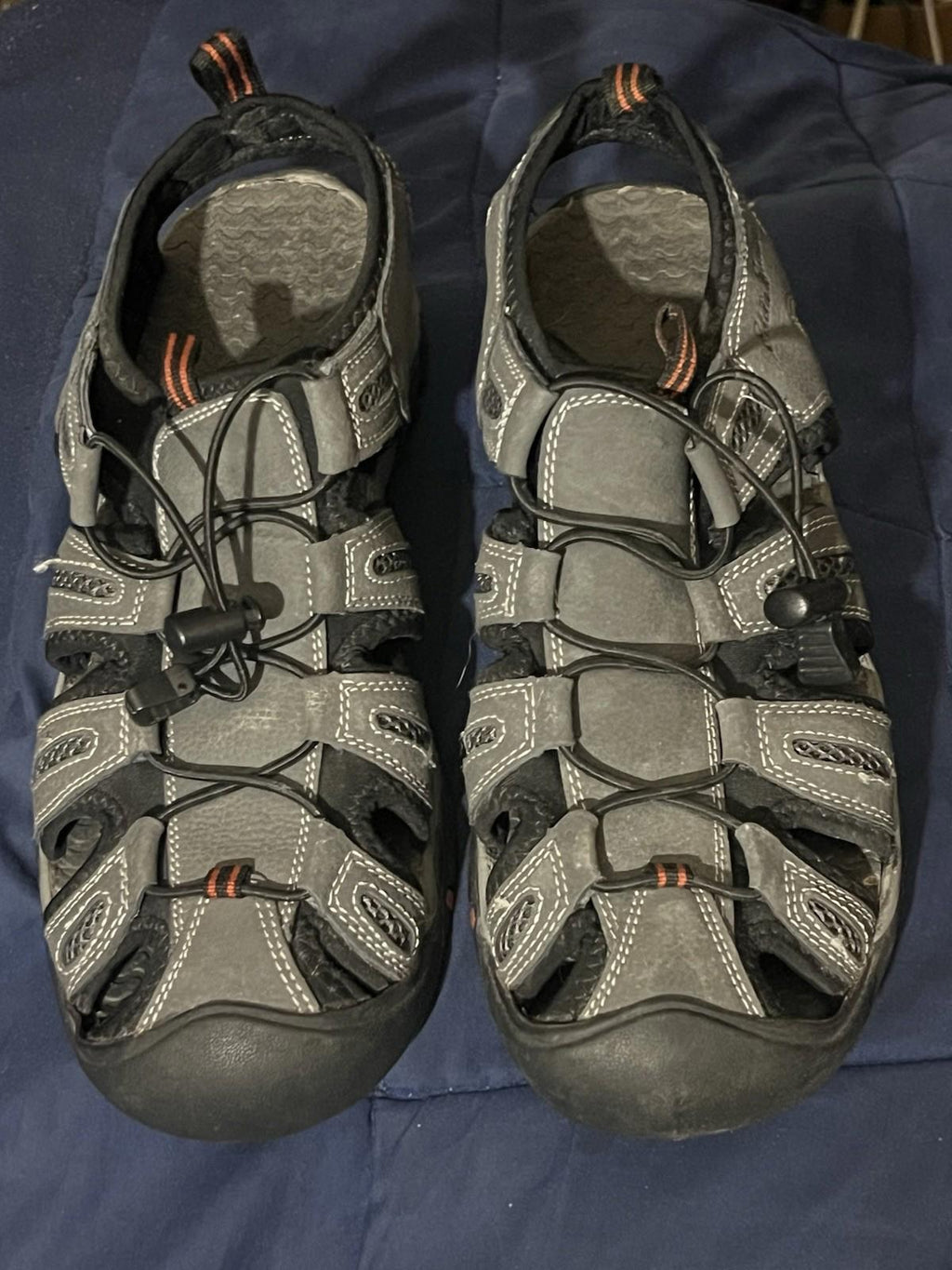Eddie Bauer Men's Water Sandal Size 11 Grey