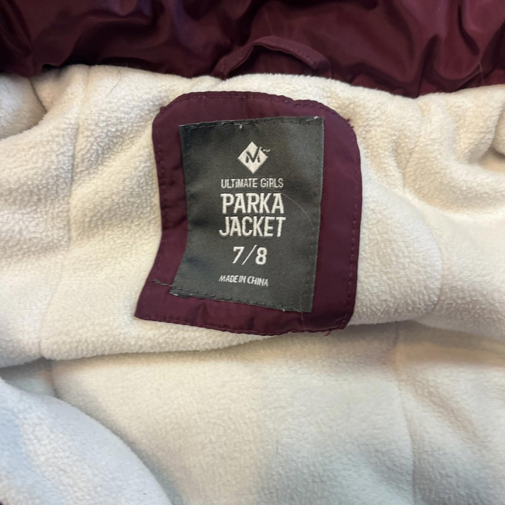 MEMBER'S MARK ULTIMATE GIRL'S PARKA, Purple Size 7/8