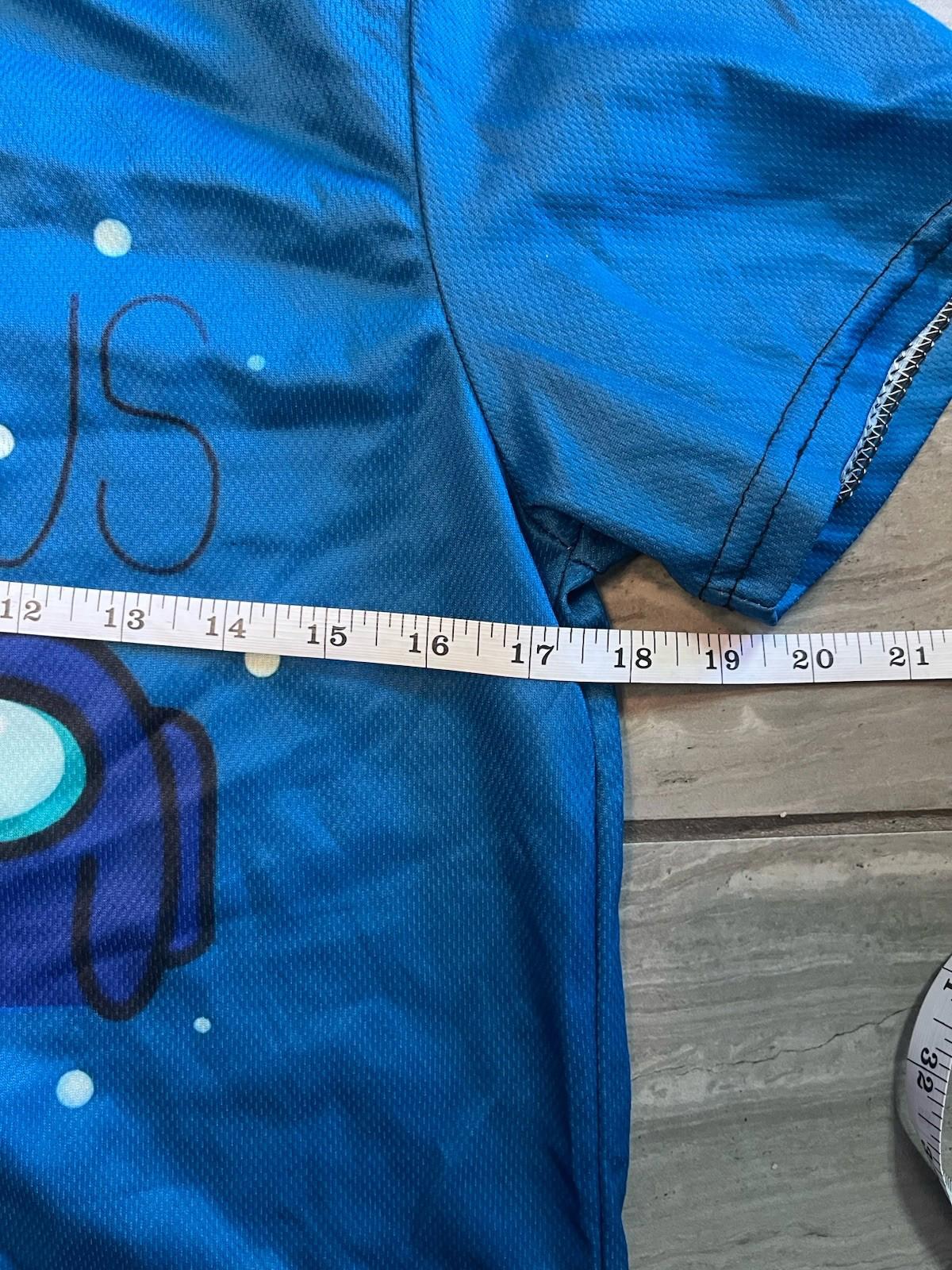 Kids Among Us Blue Graphic T Shirt Size Large