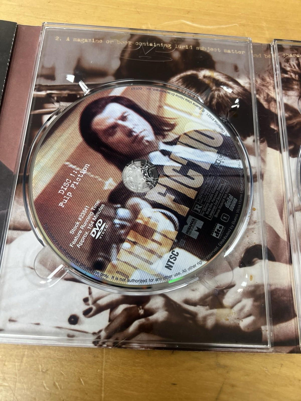 Pulp Fiction (DVD, 2002, 2-Disc Set, Collectors Edition)